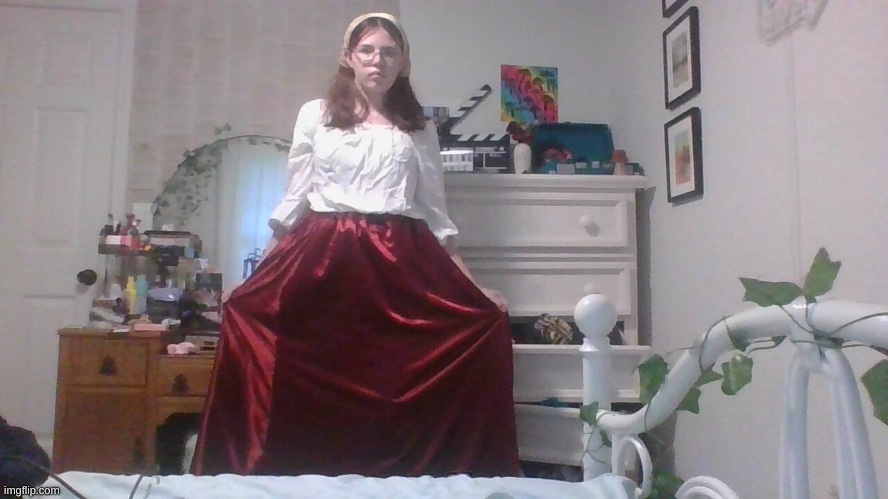 my ren faire costume is done!!! | image tagged in ren faire | made w/ Imgflip meme maker
