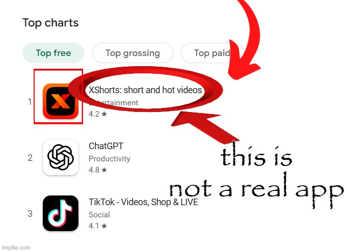 this is not a real app | made w/ Imgflip meme maker