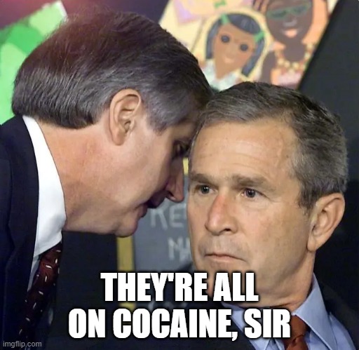 All | THEY'RE ALL ON COCAINE, SIR | image tagged in a second plane has just hit | made w/ Imgflip meme maker