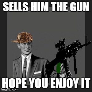 Kill Yourself Guy Meme | SELLS HIM THE GUN HOPE YOU ENJOY IT | image tagged in memes,kill yourself guy | made w/ Imgflip meme maker
