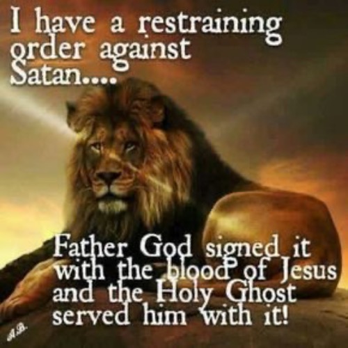 A Restraining Order | image tagged in god the father,restraining order,satan,holy spirit,jesus christ,christians christianity | made w/ Imgflip meme maker