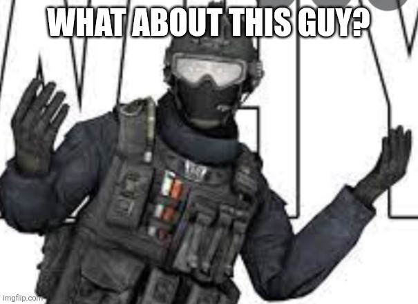 Russian  Badger | WHAT ABOUT THIS GUY? | image tagged in russian badger | made w/ Imgflip meme maker