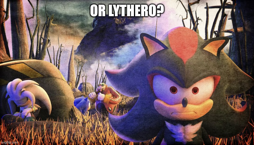 Thousand Emerald Stare | OR LYTHERO? | image tagged in thousand emerald stare | made w/ Imgflip meme maker