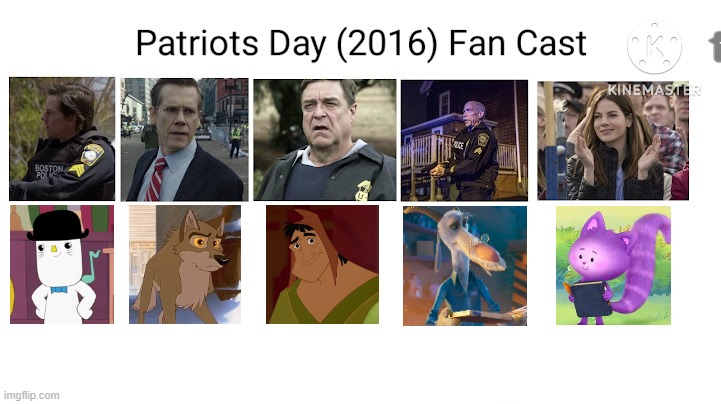 Credit to Mico the Ninjago Fan 2024 for this used | image tagged in meme,memes,patriots day,spoof cast,characters,roles | made w/ Imgflip meme maker