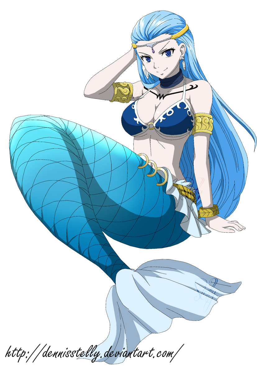 blue mermaid Blank Meme Template