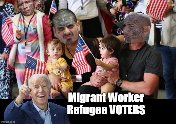 Migrant Worker Refugee VOTERS | made w/ Imgflip meme maker