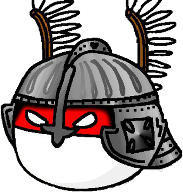 polandball hussar Blank Meme Template