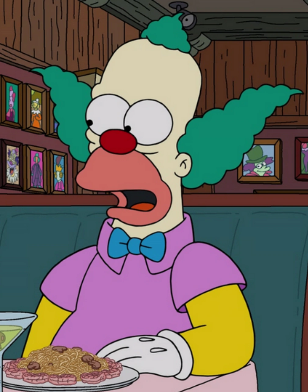 Krusty The Clown Blank Meme Template