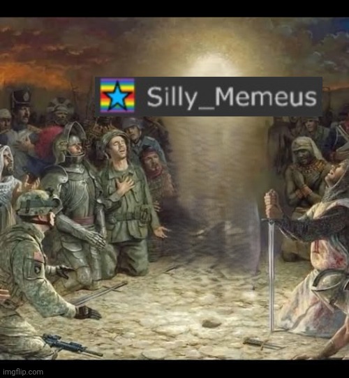 She haz rizzen | image tagged in the messiah blank template | made w/ Imgflip meme maker