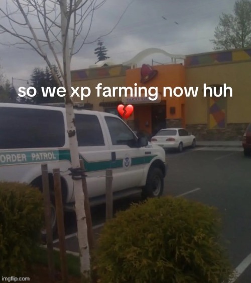 So we xp farming now huh | image tagged in so we xp farming now huh | made w/ Imgflip meme maker