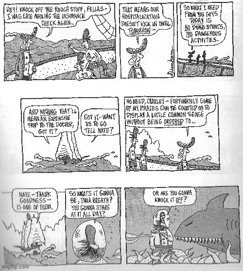 Classic Overboard | image tagged in comics | made w/ Imgflip meme maker