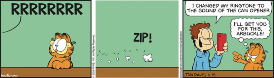 Garfield | image tagged in comics | made w/ Imgflip meme maker