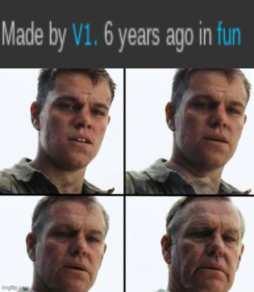i've hated every second | image tagged in turning old | made w/ Imgflip meme maker