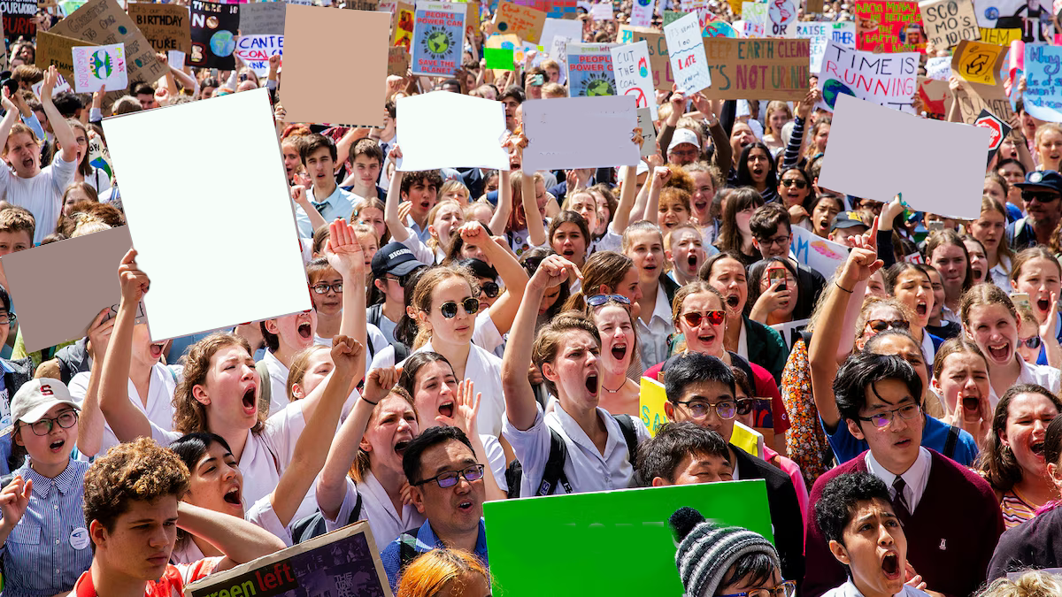 Make Your Own Protest Blank Meme Template