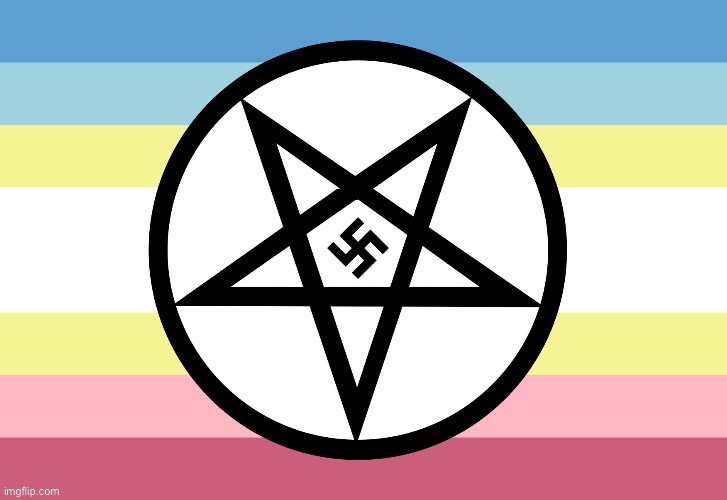 Flag of the anti lgbt community Blank Meme Template