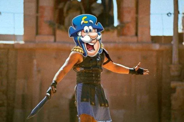 Captain Crunchius Blank Meme Template