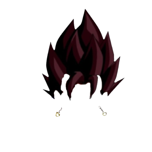 vegito hair Blank Meme Template