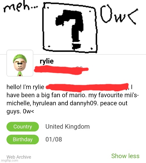 I had a habit of constantly making new profiles back then | made w/ Imgflip meme maker