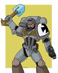 High Quality Krieg space marine Blank Meme Template