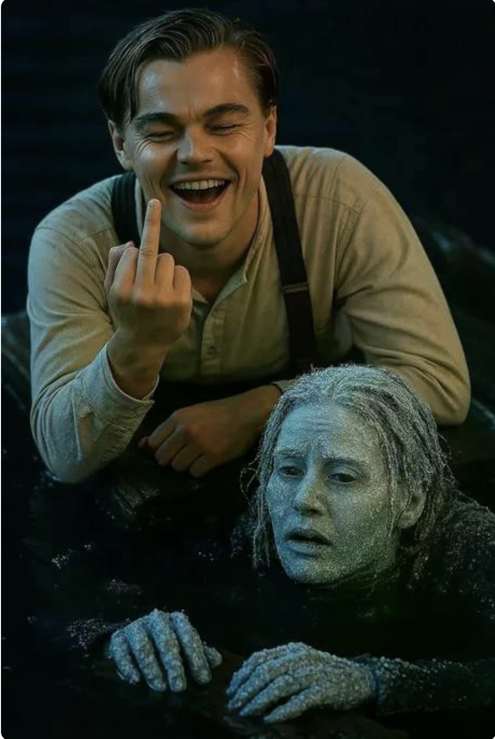 Redpill Ending Titanic Blank Meme Template