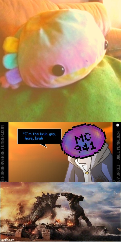 they are both gods | image tagged in wooom,mc941 i'm the bruh guy here bruh,kong godzilla doge | made w/ Imgflip meme maker