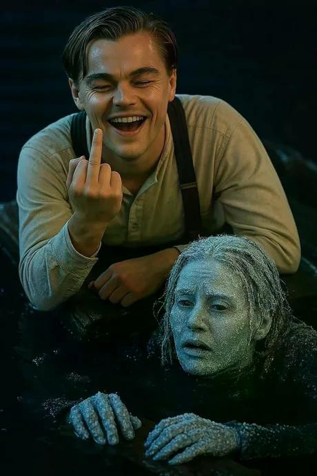 Titanic Alternate 2025 ending Blank Meme Template
