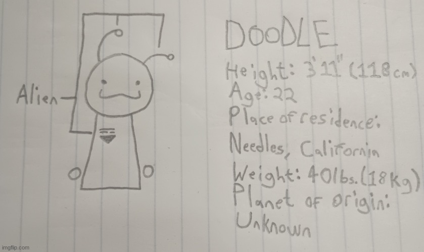more info on my oc for those curious | made w/ Imgflip meme maker