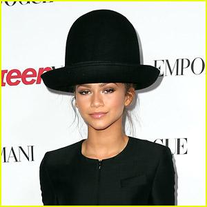 Zendaya Big Hat Blank Meme Template