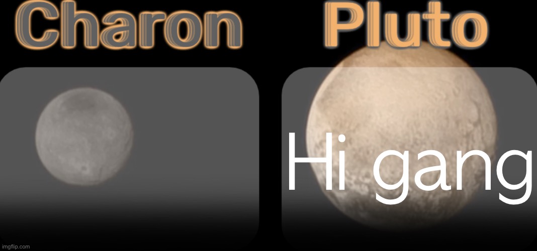 Stardust and Geta shared template | Hi gang | image tagged in stardust and geta shared template | made w/ Imgflip meme maker