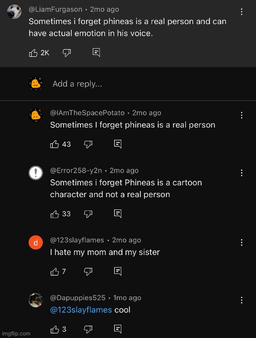 Goofy ahh reply section | image tagged in goofy ahh,comment section,replies | made w/ Imgflip meme maker