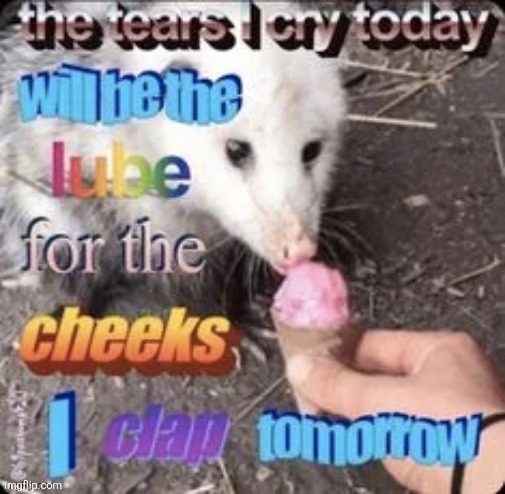 The tears i cry today will be the lube for the cheeks I clap tom | image tagged in the tears i cry today will be the lube for the cheeks i clap tom | made w/ Imgflip meme maker