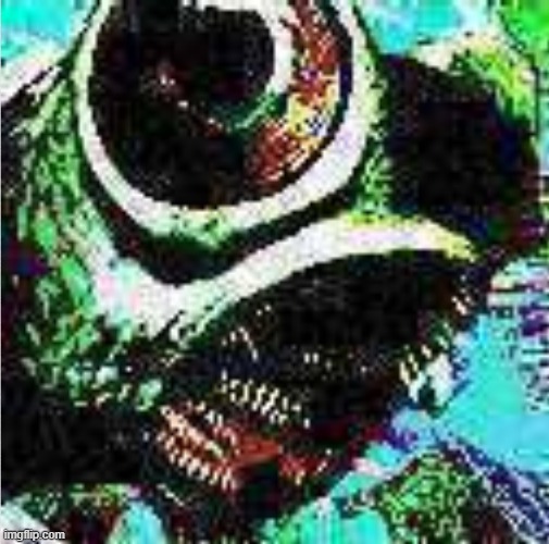 screaming thing | image tagged in screaming thing from the cambrian explosion | made w/ Imgflip meme maker