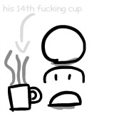 he want’s that caffeine BAD | made w/ Imgflip meme maker