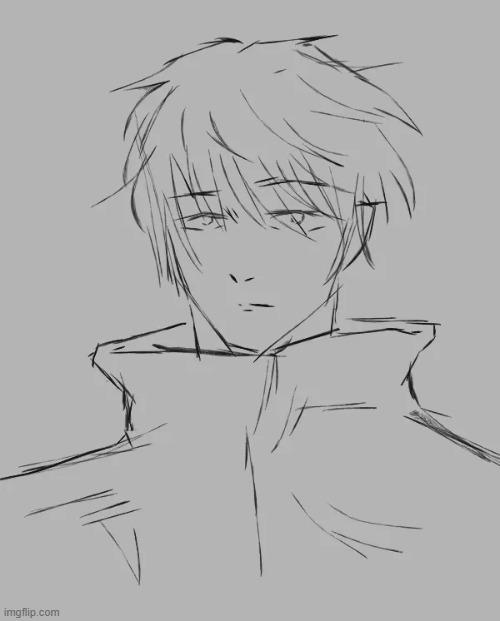 gojo is so hard to color in and I don't understand WHY | image tagged in ugh,shut up | made w/ Imgflip meme maker