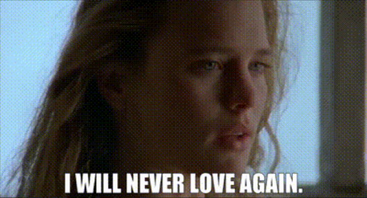 I Will Never Love Again Blank Meme Template
