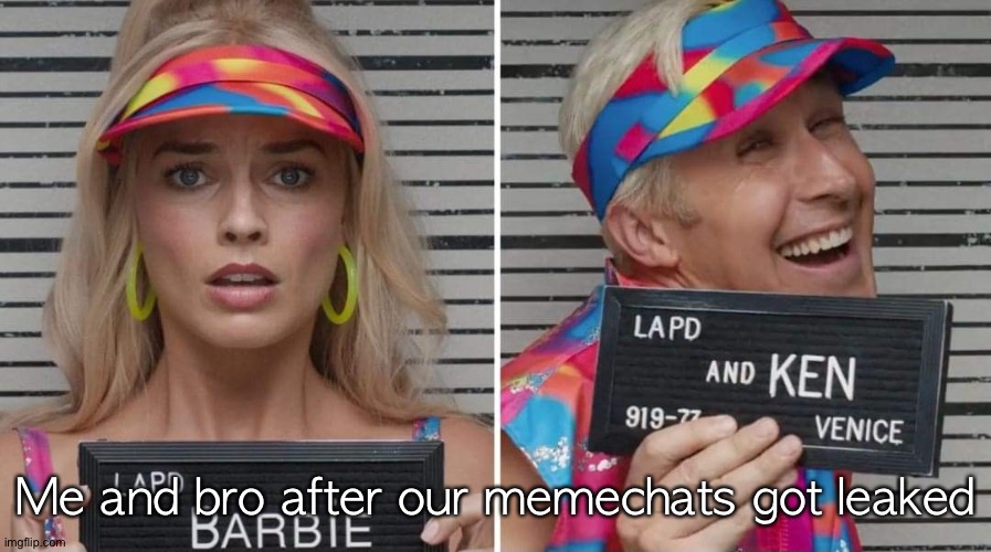 Didn't happen but still | Me and bro after our memechats got leaked | made w/ Imgflip meme maker