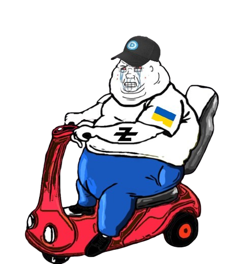 Crying Liberal Ukranian Supporter Blank Meme Template