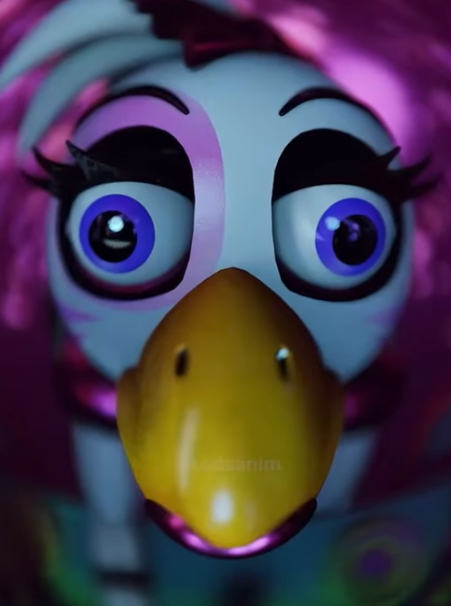 Chica sniff Blank Meme Template
