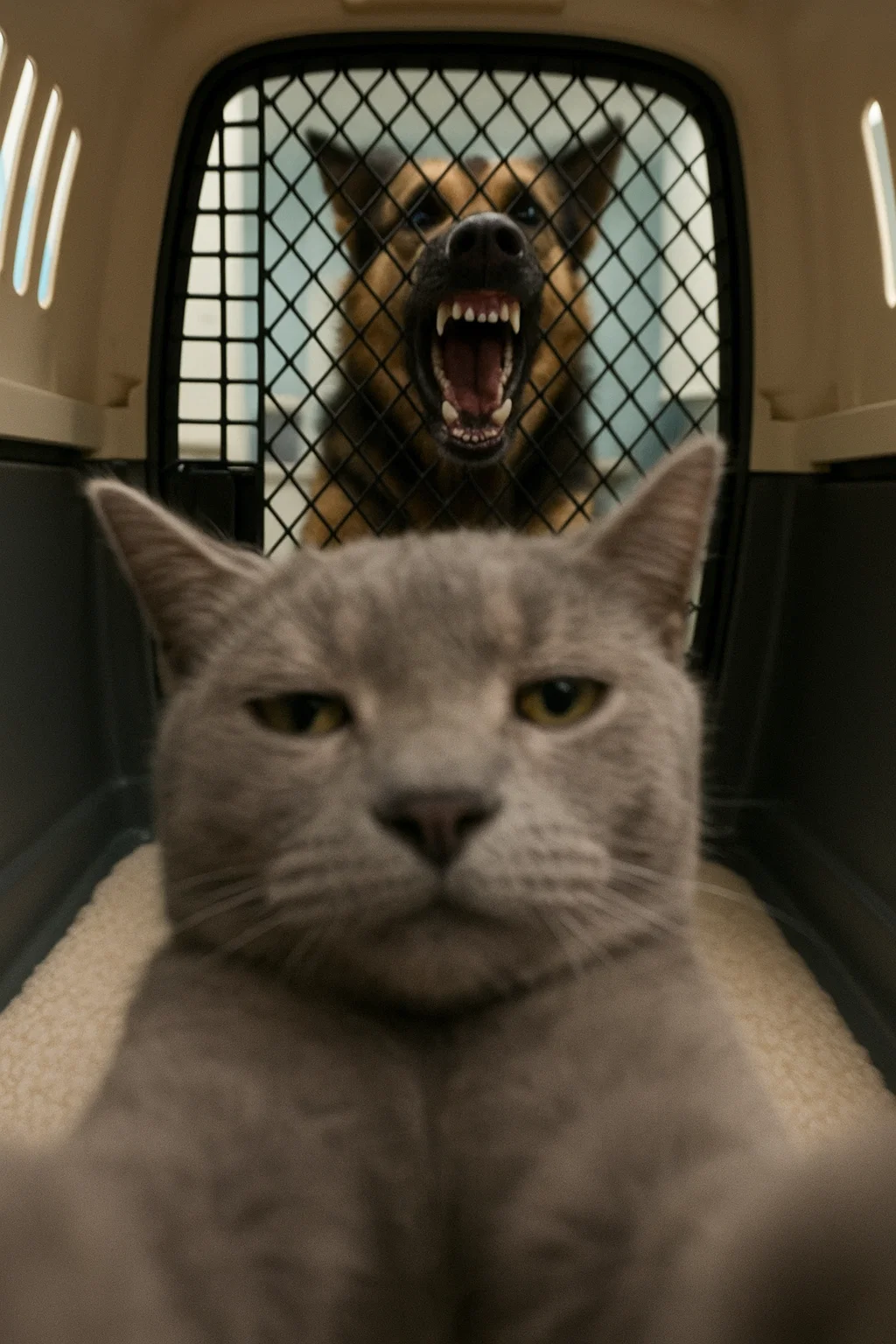 Nonchalant Cat Blank Meme Template
