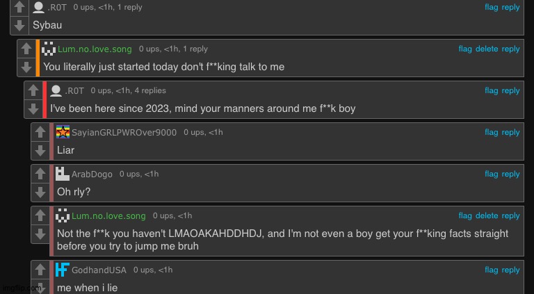 Lum comment | image tagged in lum comment | made w/ Imgflip meme maker
