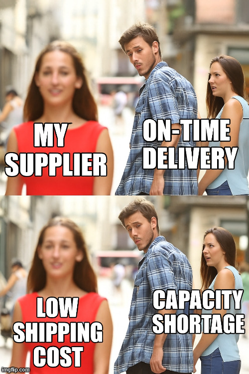 Meme on industry | image tagged in delivery | made w/ Imgflip meme maker