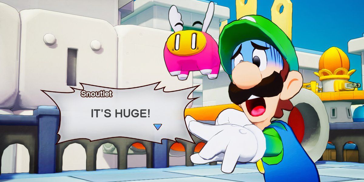 Snoutlet it's huge Blank Meme Template