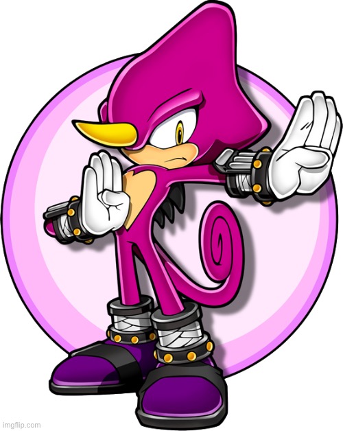 Espio the Chameleon | image tagged in espio the chameleon | made w/ Imgflip meme maker
