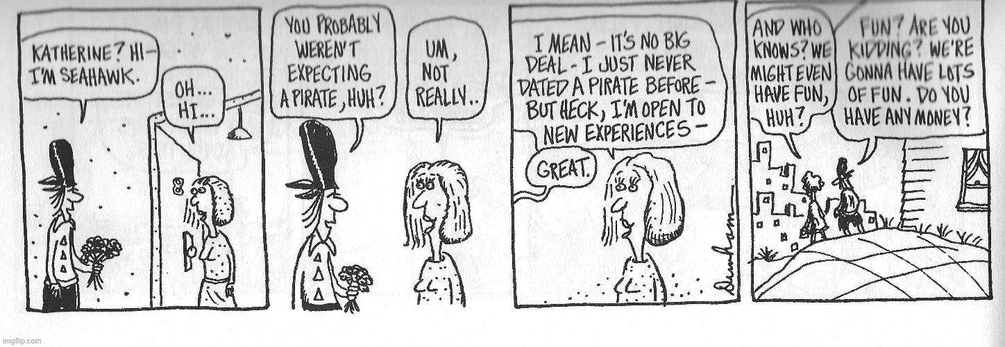 Classic Overboard | image tagged in comics | made w/ Imgflip meme maker