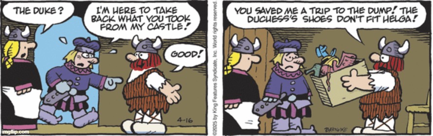 Hagar The Horrible | image tagged in comics | made w/ Imgflip meme maker