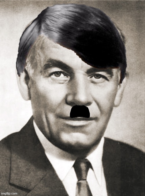 Adolf Gomulka | image tagged in poland,communism,nazi,dictator | made w/ Imgflip meme maker