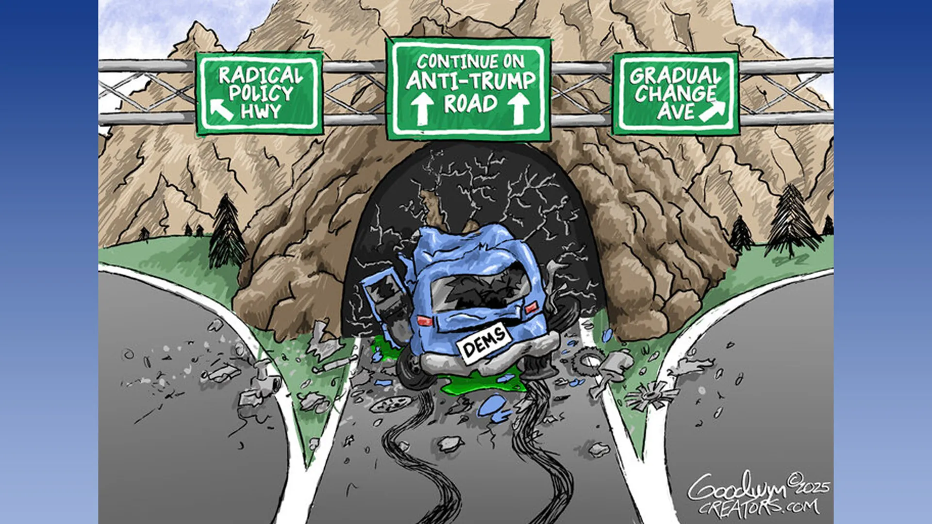 The Road Runner is Republican Blank Meme Template