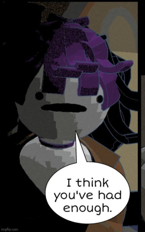 She looks too goofy and cute to be in a horror comic | made w/ Imgflip meme maker