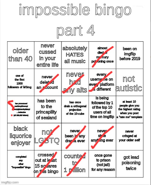 yeah 15 squares | image tagged in impossible bingo part 4 | made w/ Imgflip meme maker
