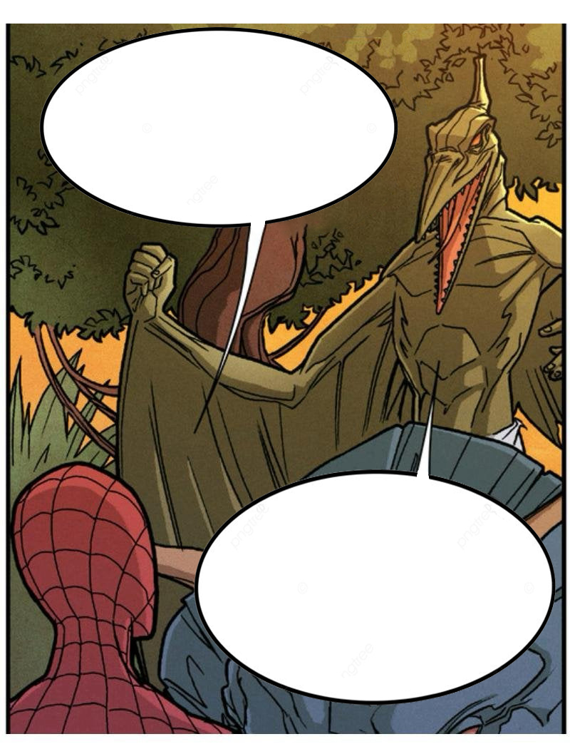Spider-Man and Sauron Blank Meme Template